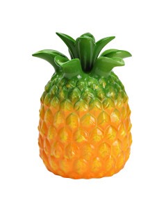 Vase original Ananas Hauteur 21 cm Céramique Jaune Vert Abacaxi - 1