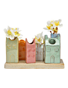 Vase original 6 Maisons Céramique Multicolore Moucheté Towni - 1 2