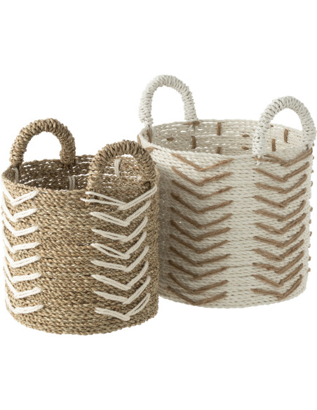 Objet déco à poser Cerise rouge en résine H42 cm - 1