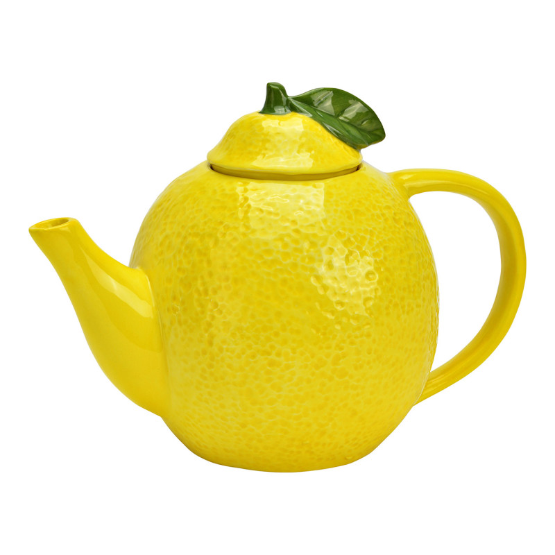 Théière originale Citron Céramique Jaune Zestio - 1