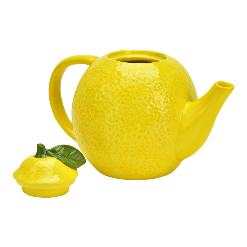 Théière originale Citron Céramique Jaune Zestio - 2