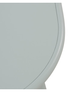 Table basse de jardin Ovale Polypropylène Métal Turquoise Zilor - 1 2