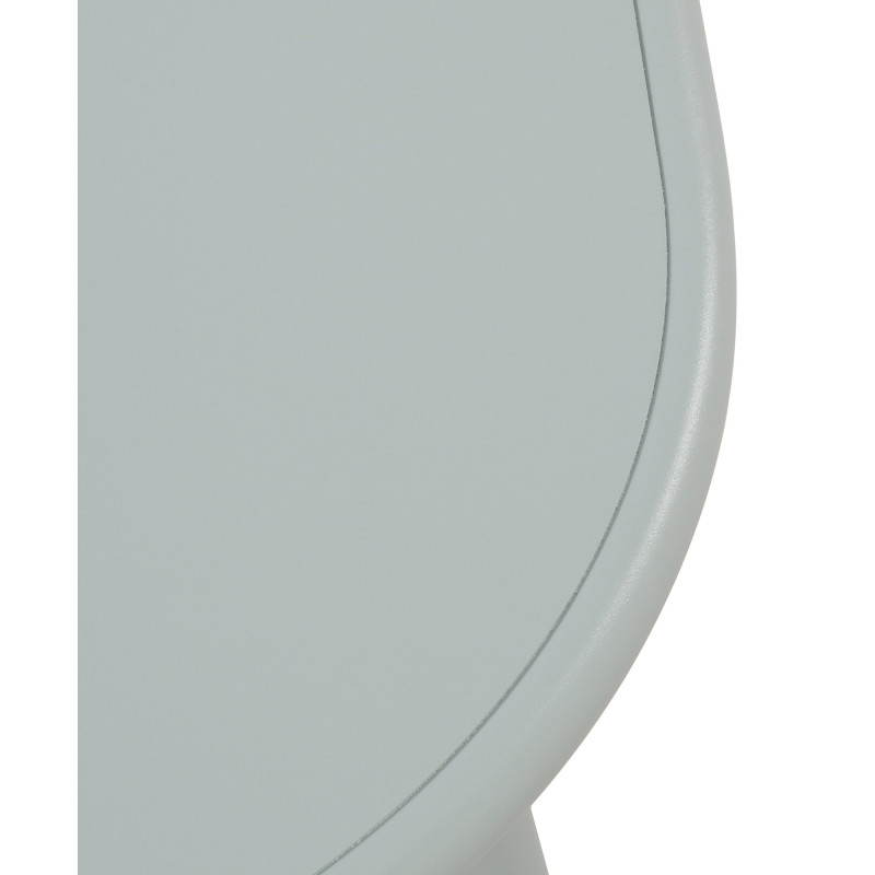 Table basse de jardin Ovale Polypropylène Métal Turquoise Zilor - 2