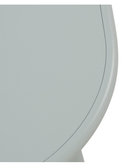 Table basse de jardin Ovale Polypropylène Métal Turquoise Zilor - 2