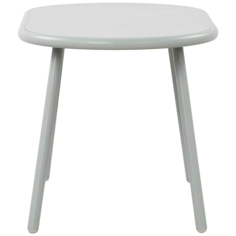 Table basse de jardin Ovale Polypropylène Métal Turquoise Zilor - 5