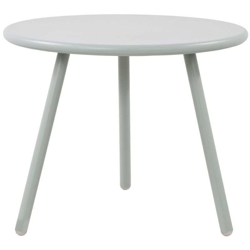 Table basse de jardin Ronde 50 cm Polypropylène Métal Turquoise Xinor - 5