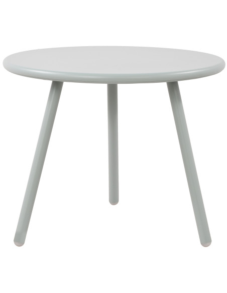 Table basse de jardin Ronde 50 cm Polypropylène Métal Turquoise Xinor - 5