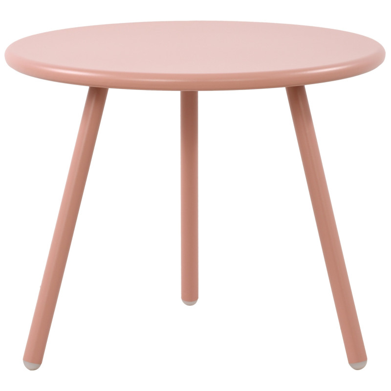 Table basse de jardin Ronde 50 cm Polypropylène Métal Rose Xinor - 5