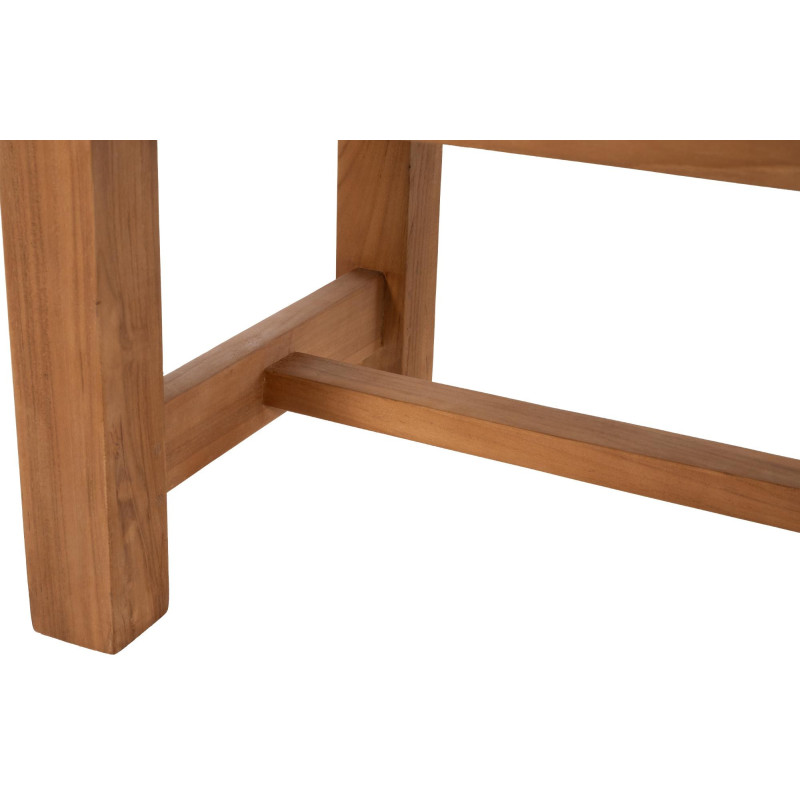 Banc de jardin 3 places 150 cm Bois de teck Naturel Azalen - 2