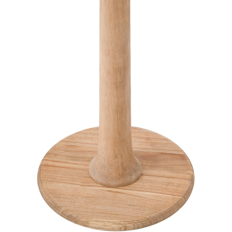 Sellette haute moderne Ronde 60 cm Bois de mindi Naturel Nesin 