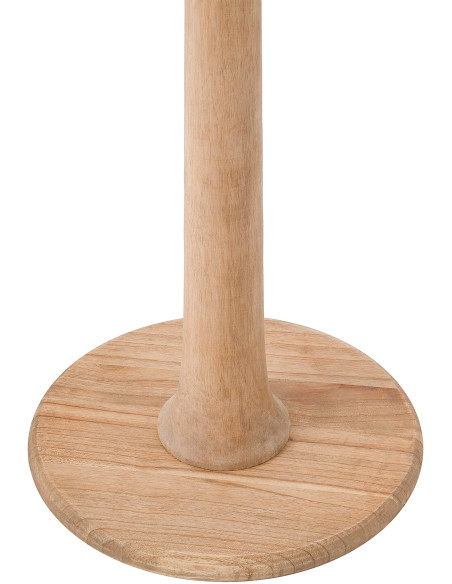 Sellette haute moderne Ronde 60 cm Bois de mindi Naturel Nesin 