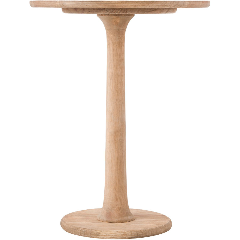 Sellette haute moderne Ronde 60 cm Bois de mindi Naturel Nesin 