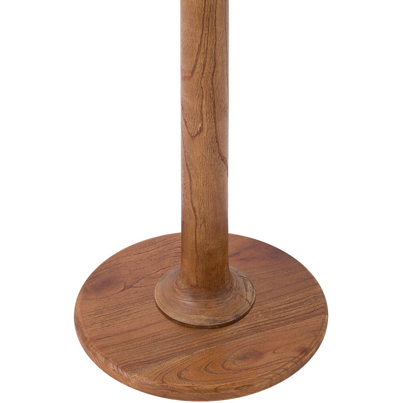 Sellette haute moderne Ronde 60 cm Bois de mindi Marron Nesin 