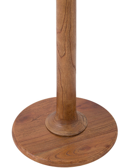 Sellette haute moderne Ronde 60 cm Bois de mindi Marron Nesin 