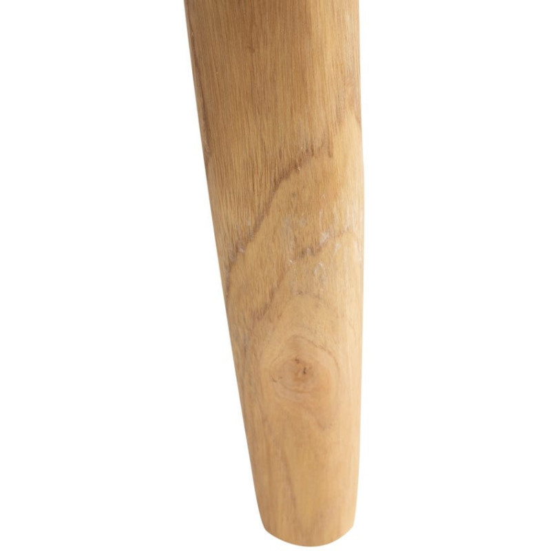 Table basse rustique chic Organique 70 cm Naturel Semir - 9