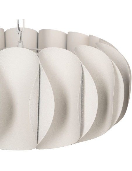 Grande Suspension design moderne Diamètre 61 cm Blanc Vyrel - 2