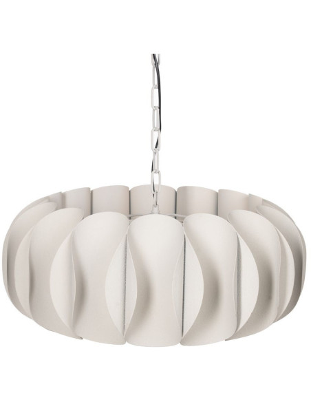 Grande Suspension design moderne Diamètre 61 cm Blanc Vyrel - 1