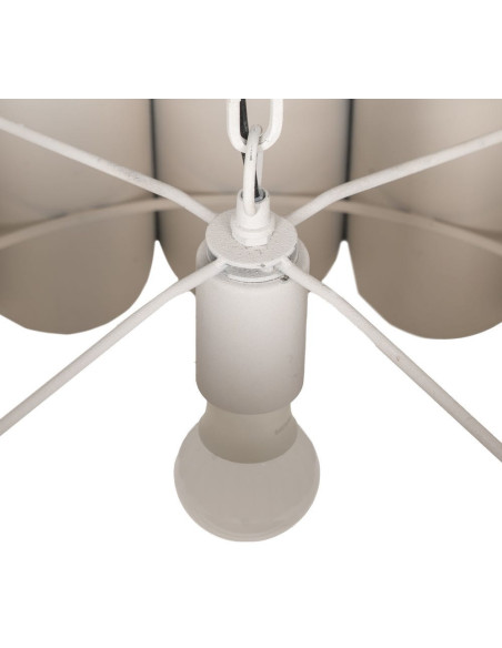 Grande Suspension design moderne Diamètre 61 cm Blanc Vyrel - 4
