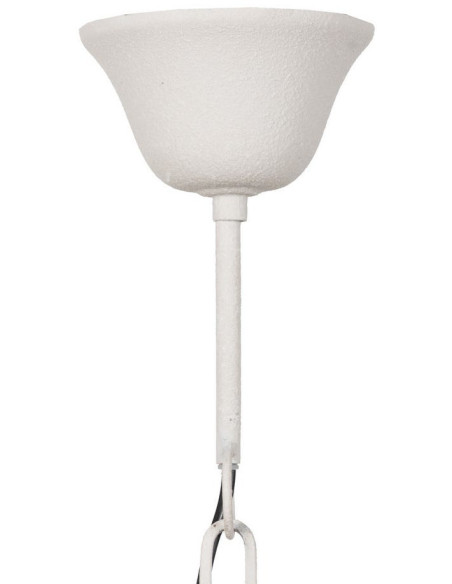 Grande Suspension design moderne Diamètre 61 cm Blanc Vyrel - 6