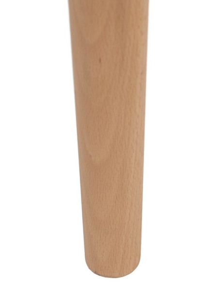 Chaise salle à manger scandinave Beige Bois de hêtre Naturel Vasen - 13