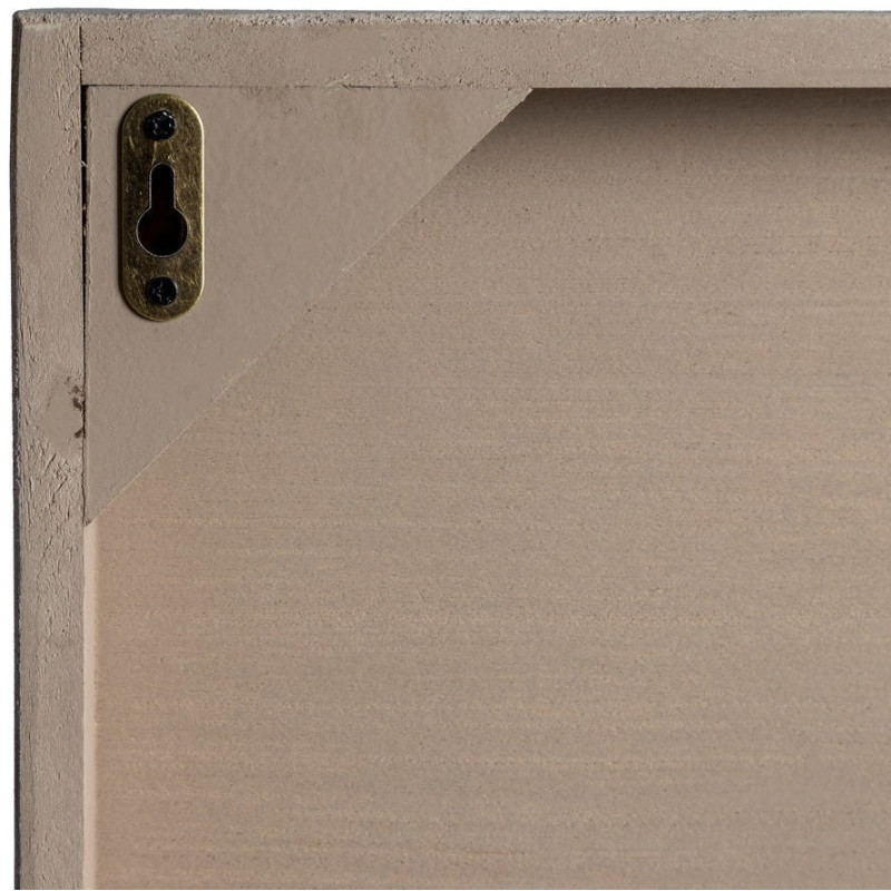 Grand Tableau mural relief Nu féminin 80x120 Beige Noir Navik - 4