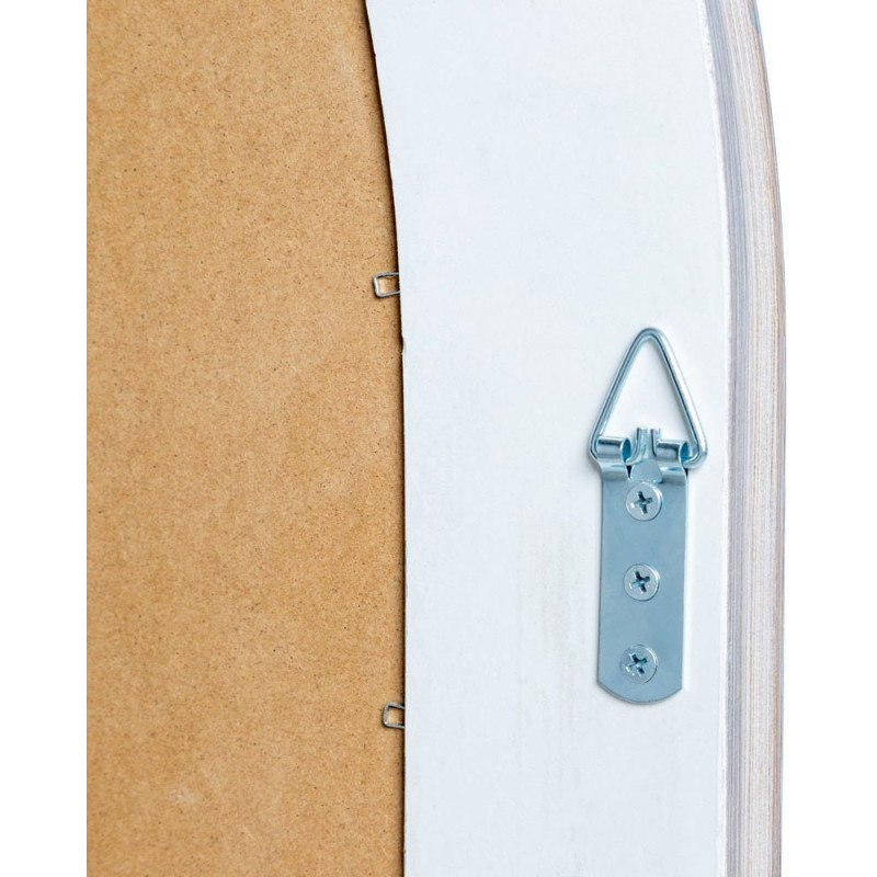 Grand Miroir mural Arc Arrondi 76x106 Gris Xaron - 3