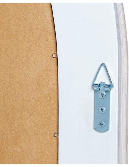 Grand Miroir mural Arc Arrondi 76x106 Gris Xaron - 3