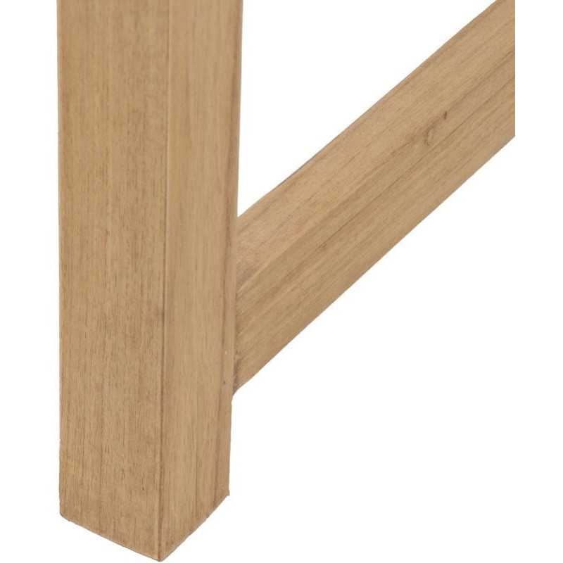 Grande Console rustique chic 3 tiroirs 130 cm Naturel Nakel - 10