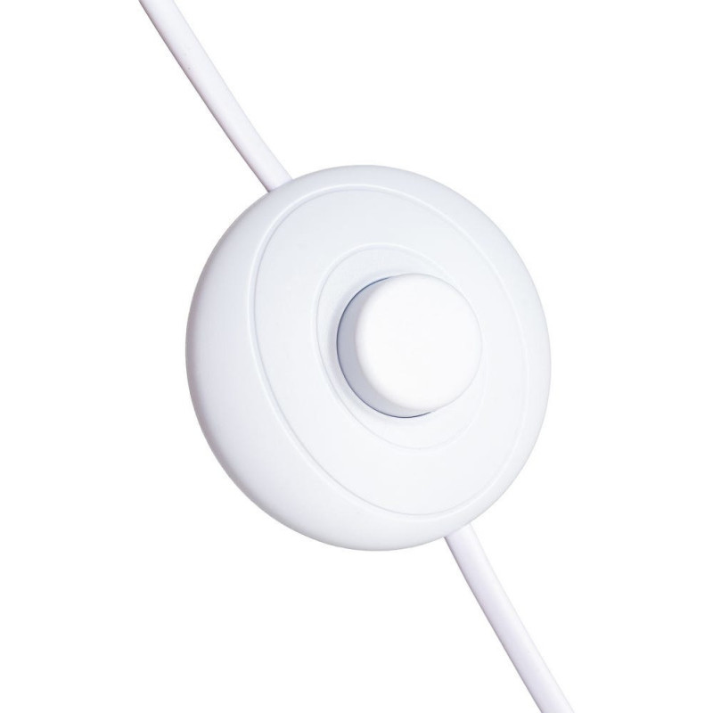 Grand Lampadaire sur pied Champignon Hauteur 128 cm Rouge brique Kivan - 6