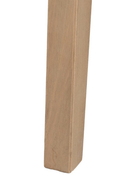 Chaise minimaliste moderne Naturel Tissu Beige Keyro (Lot de 2) - 11