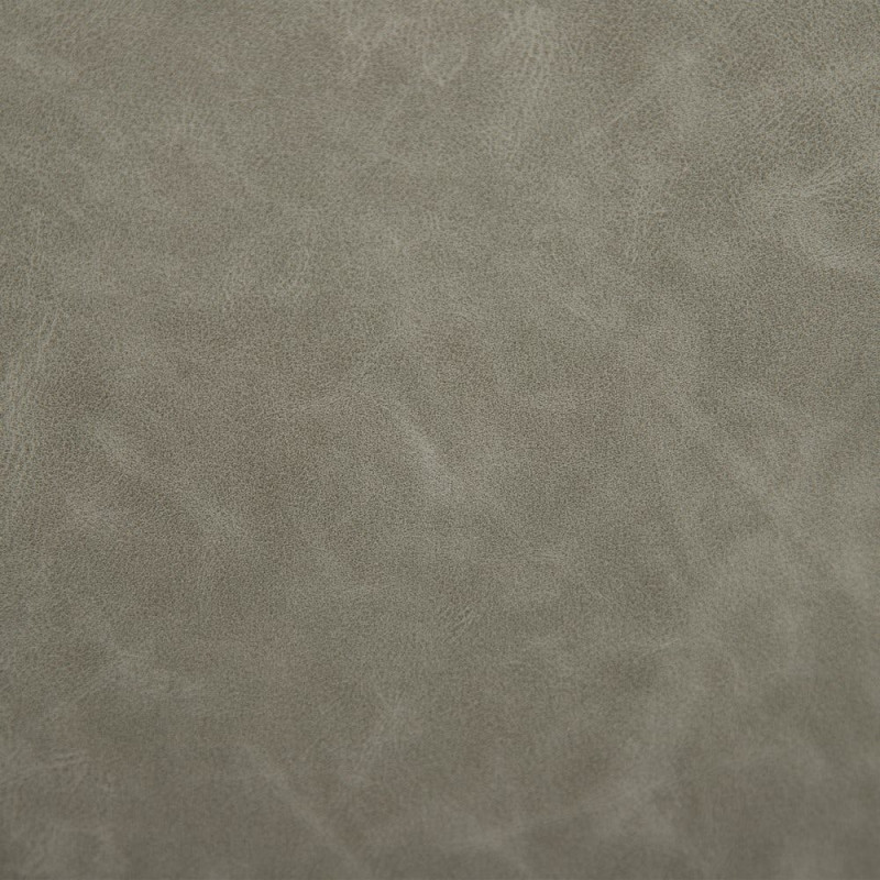 Fauteuil rétro chic matelassé Vert Métal Noir Orian - 5