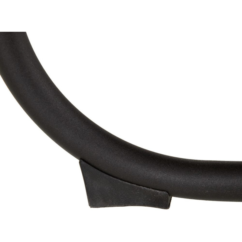 Fauteuil rétro chic matelassé Vert Métal Noir Orian - 10