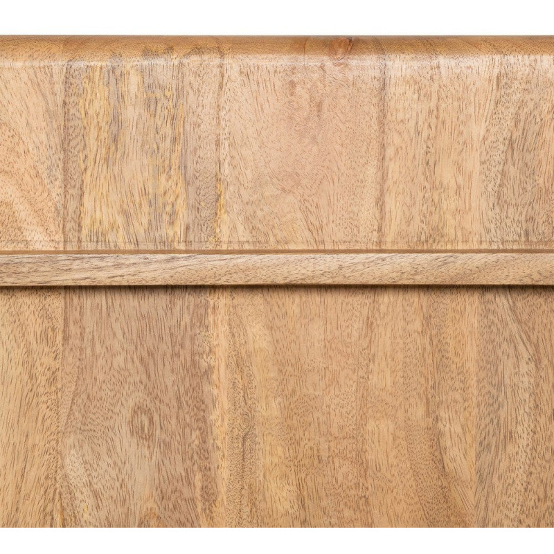 Buffet Japandi Bas 2 portes 2 tiroirs 160 cm Naturel Galt - 9