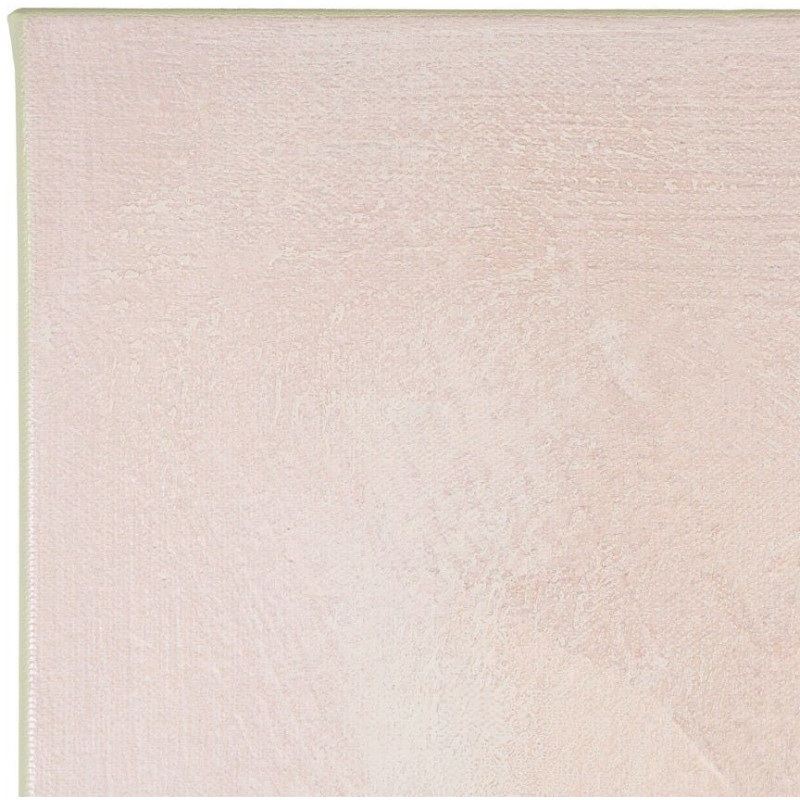 Grande Toile murale peinte Mannequin Écouteurs 100x160 Beige Doré Esvan - 4