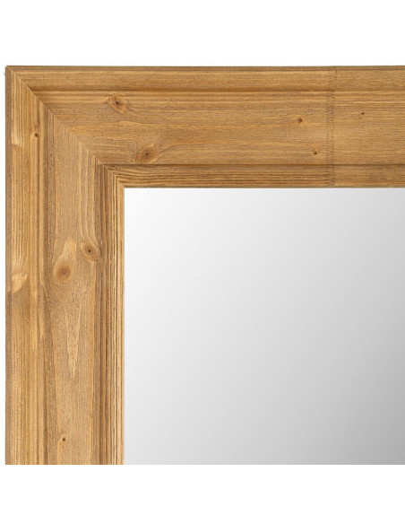 Grand Miroir mural Campagne chic Rectangulaire 70x171 Naturel Silor 
