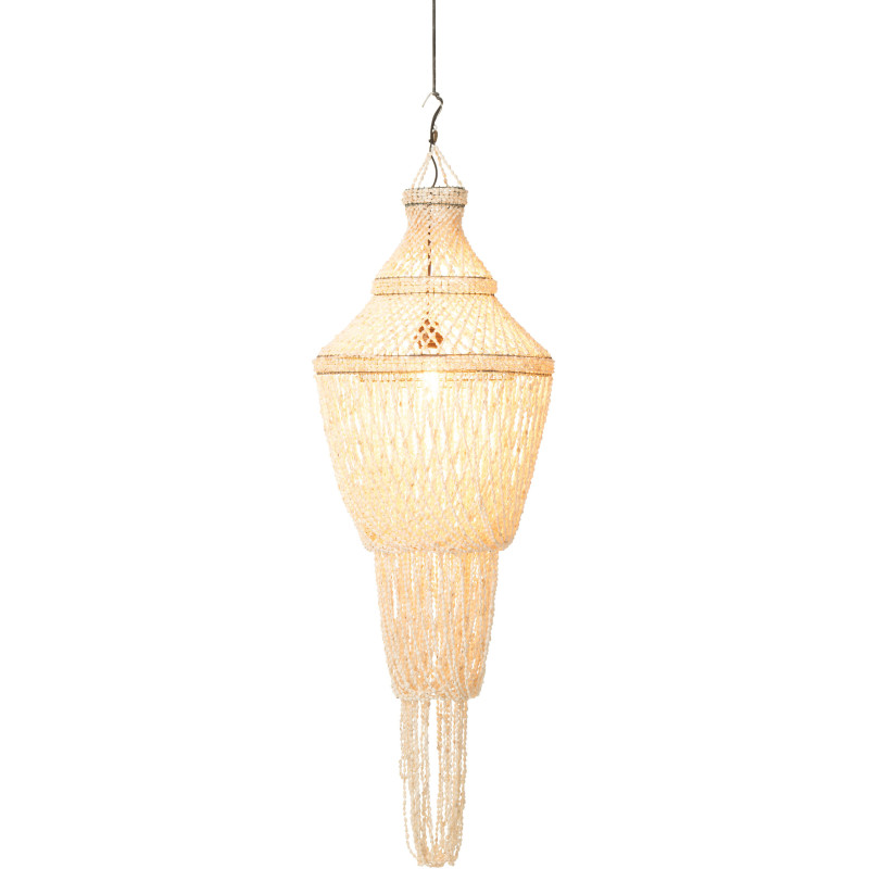 Abat-jour pour suspension Daisy 50 cm en Coquillage Naturel Métal - 3