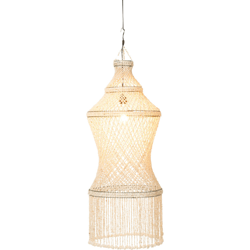 Abat-jour pour suspension Lisa 50 cm en Coquillage Naturel Métal - 2