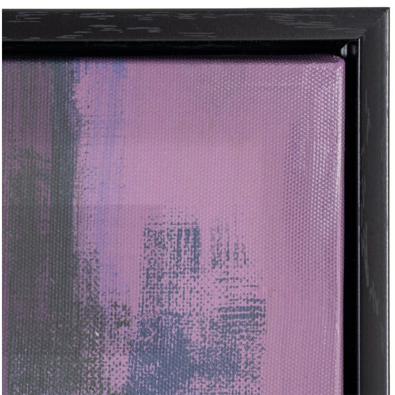 Grande Toile murale imprimée & peinte Femme pop art Cadre PS noir 75x100 Daevi 