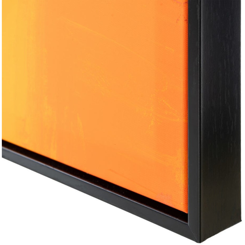 Grande Toile murale imprimée & peinte Femme pop art Cadre PS noir 75x100 Daevi 