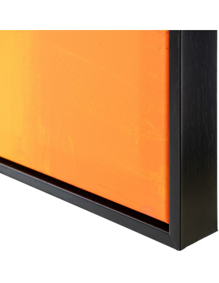 Grande Toile murale imprimée & peinte Femme pop art Cadre PS noir 75x100 Daevi 