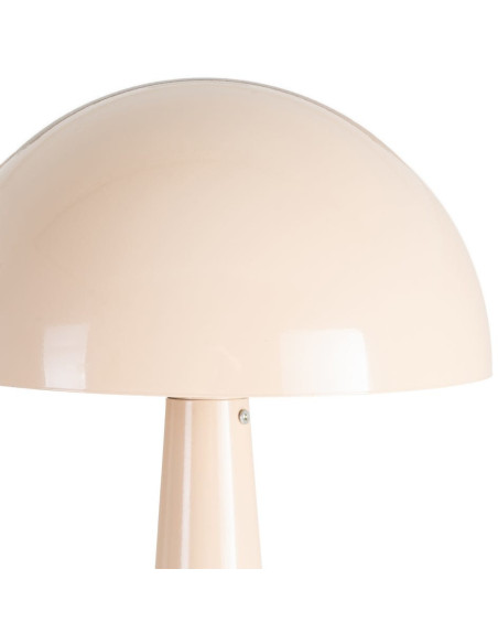 Grand Lampadaire sur pied Champignon Hauteur 128 cm Beige Kivan 