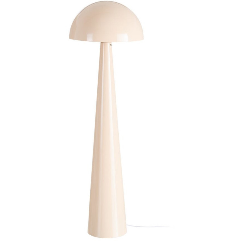 Grand Lampadaire sur pied Champignon Hauteur 128 cm Beige Kivan
