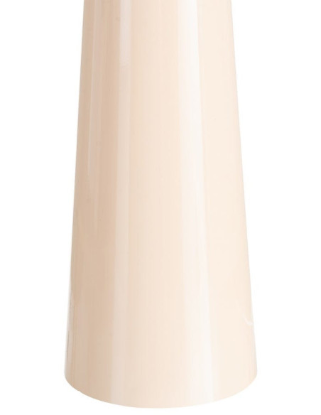 Grand Lampadaire sur pied Champignon Hauteur 128 cm Beige Kivan 