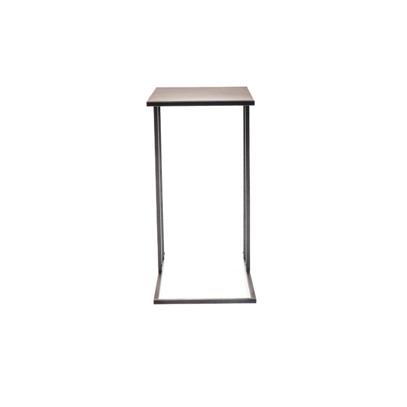 Table d’appoint en métal noir 45 x 30...