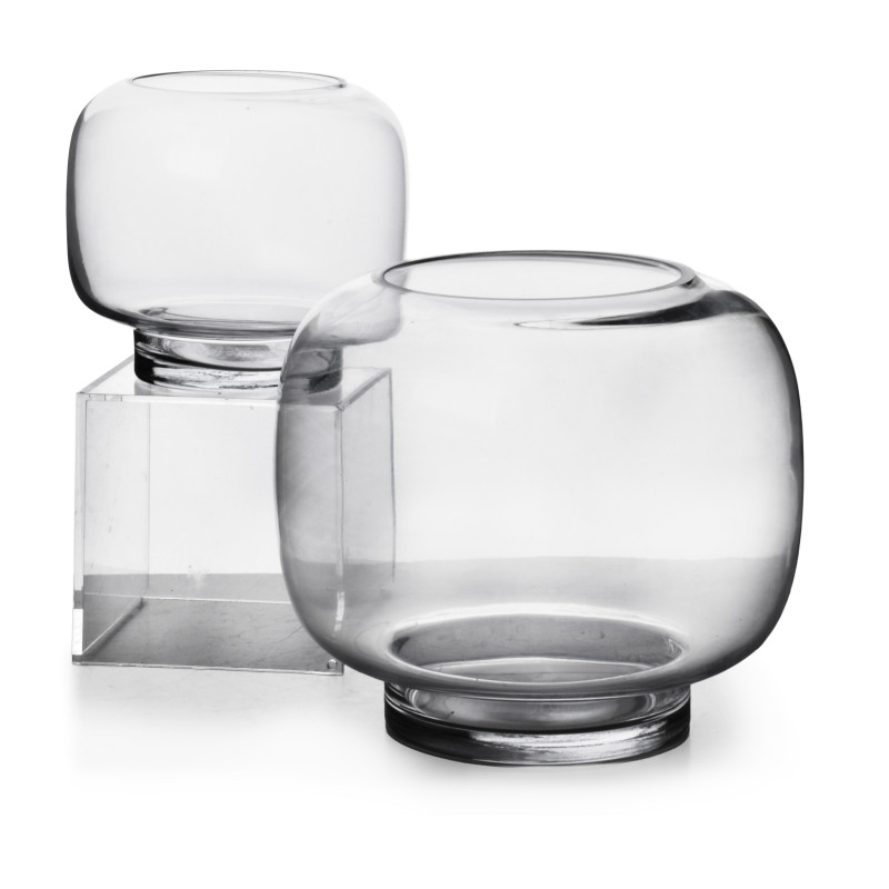 Vase moderne sur pied Ovale Hauteur...