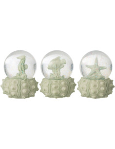 BOULE NEIG SEA MNT S ASS3 (7x7x8,5cm) 