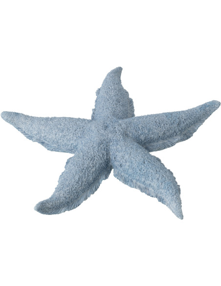 ÉTOILE DE MER POLYRÉSINE BL L (30x30x4cm) 