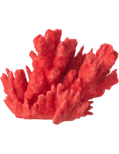 CORAIL POLYRÉSINE ROUGE LARGE (29x20x21cm) 