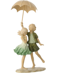 ENFTS GARÇ+FILLE PARAPL V/E (12x6,5x17cm) 