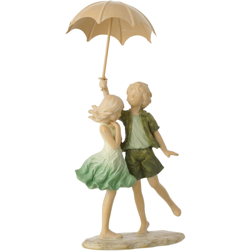 ENFTS GARÇ+FILLE PARAPL V/E (12x6,5x17cm) 